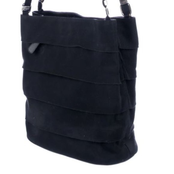 SALVATORE FERRAGAMO Leather-Trimmed Canvas Tote - Picture 3 of 5